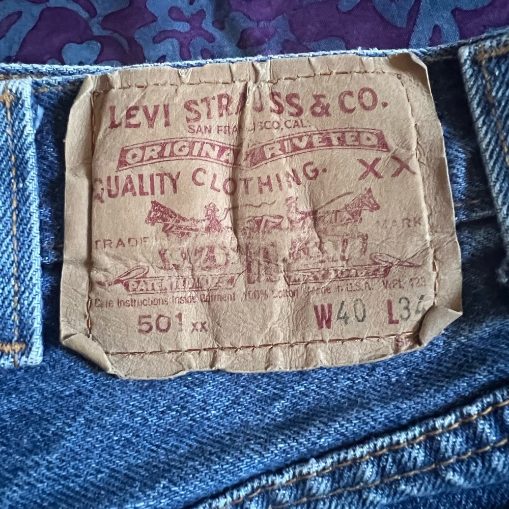 Vintage Levi’s 501 Button Fly Jeans